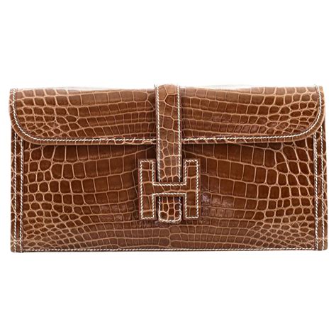 hermes jige clutch price 2023|hermes jige clutch crocodile.